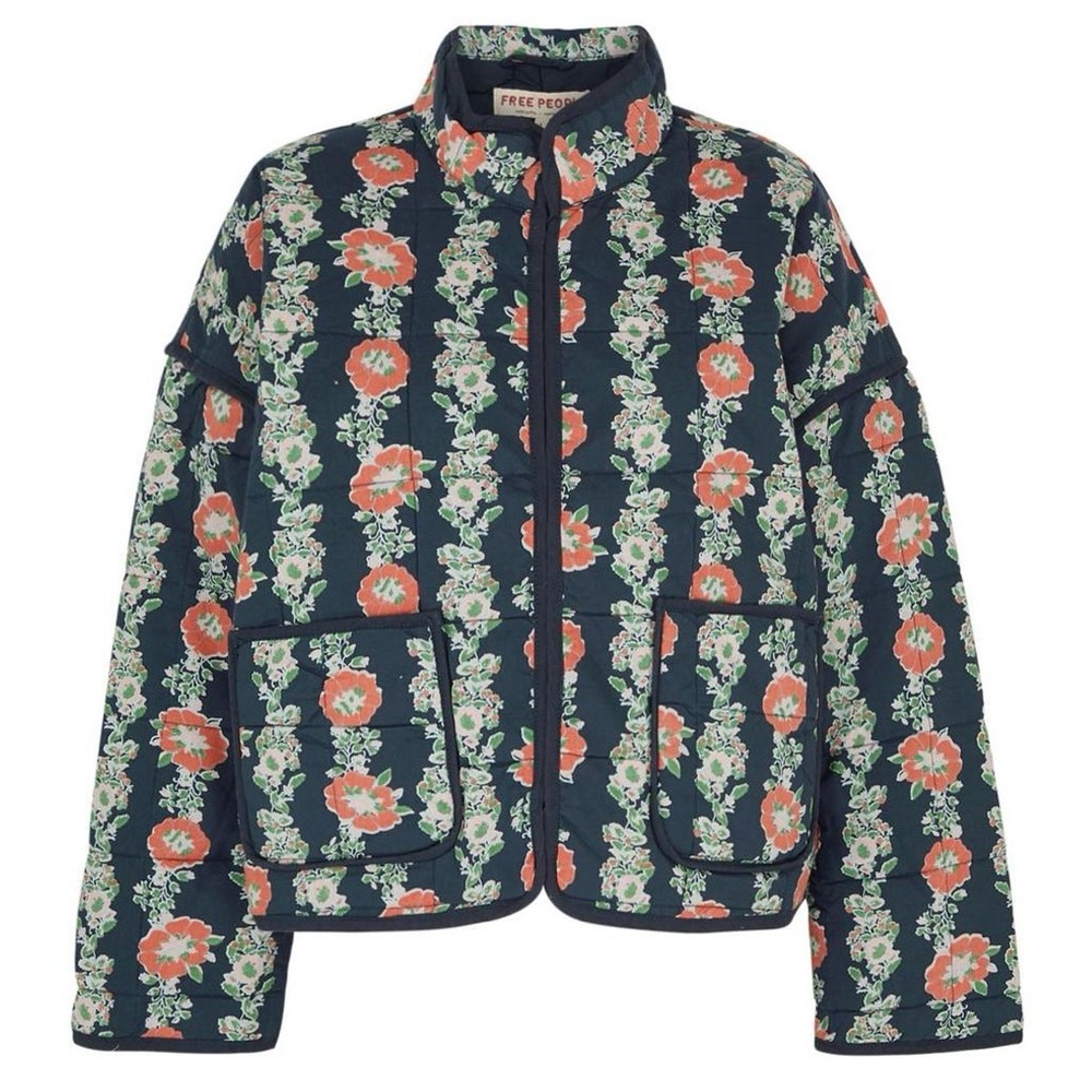 Free People Chloe Floral Women's Jacket